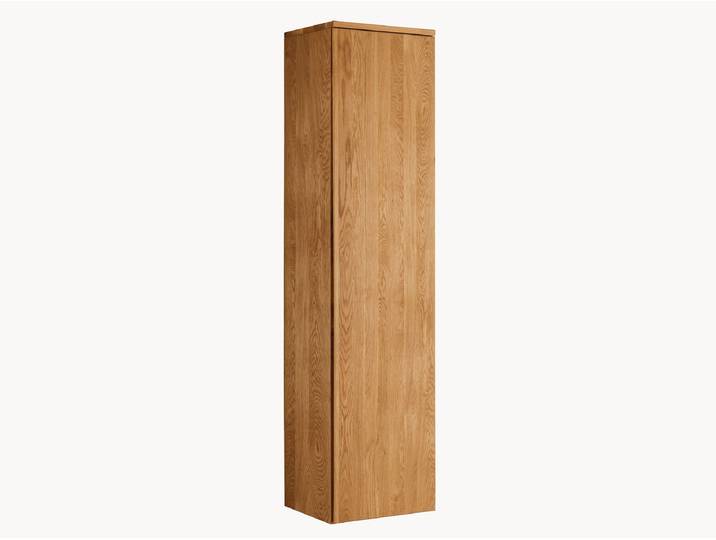 Hänge-Dielenschrank Volitare - mit Holztüre - H165xB40xT35 cm