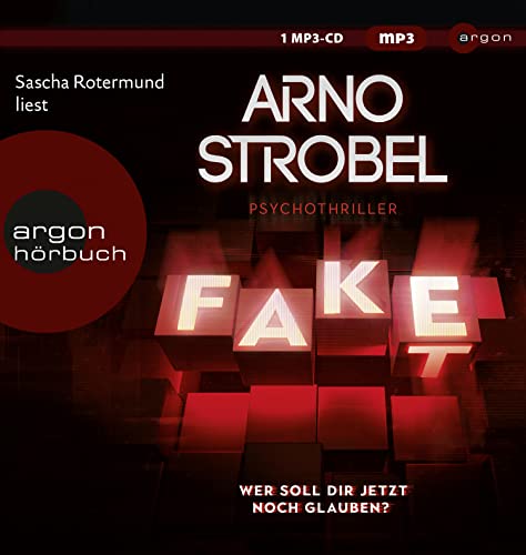 Arno Strobel - Fake – Wer soll dir jetzt noch glauben?: Psychothriller - Preis vom 14.10.2026 23:07:16 h
