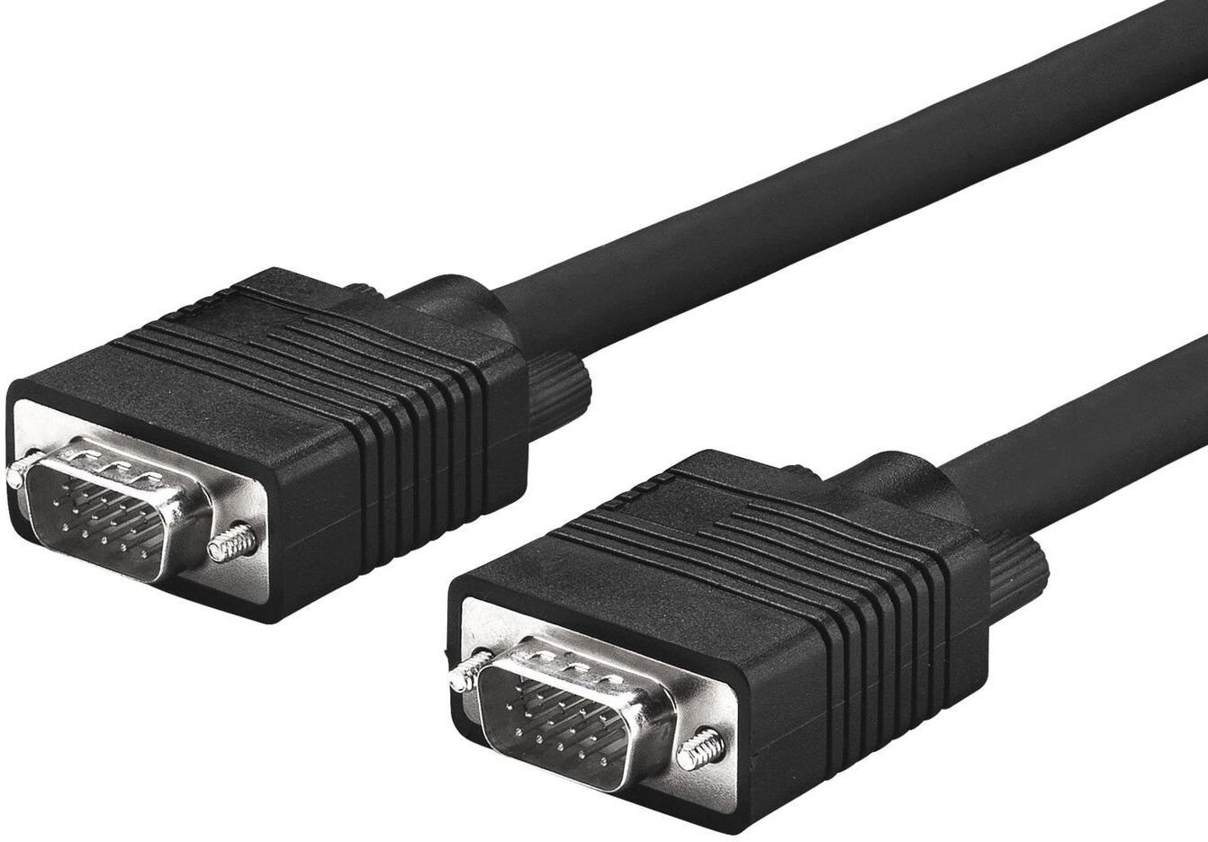 Microconnect Full HD SVGA HD15 VGA Cable 5m - Black