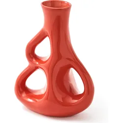 Vase Three Ears 50,5 cm, rot