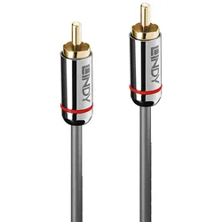 Lindy 35341 Audio-Kabel 3 m RCA Anthrazit