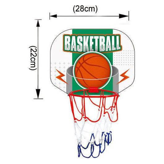 Generic Basketball-Rückwand mit Ball (53602448)