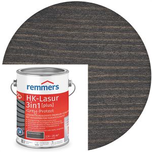 Remmers Holzlasur HK-Lasur 3in1 Grey-Protect plus, 2,5l, außen, wetterfest, anthrazitgrau