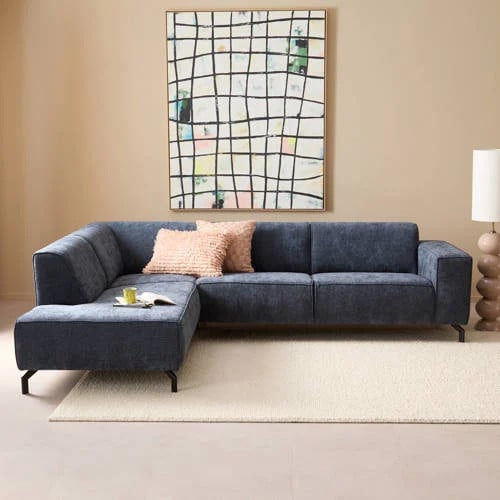 NOUS Living moderne hoekbank Brent links