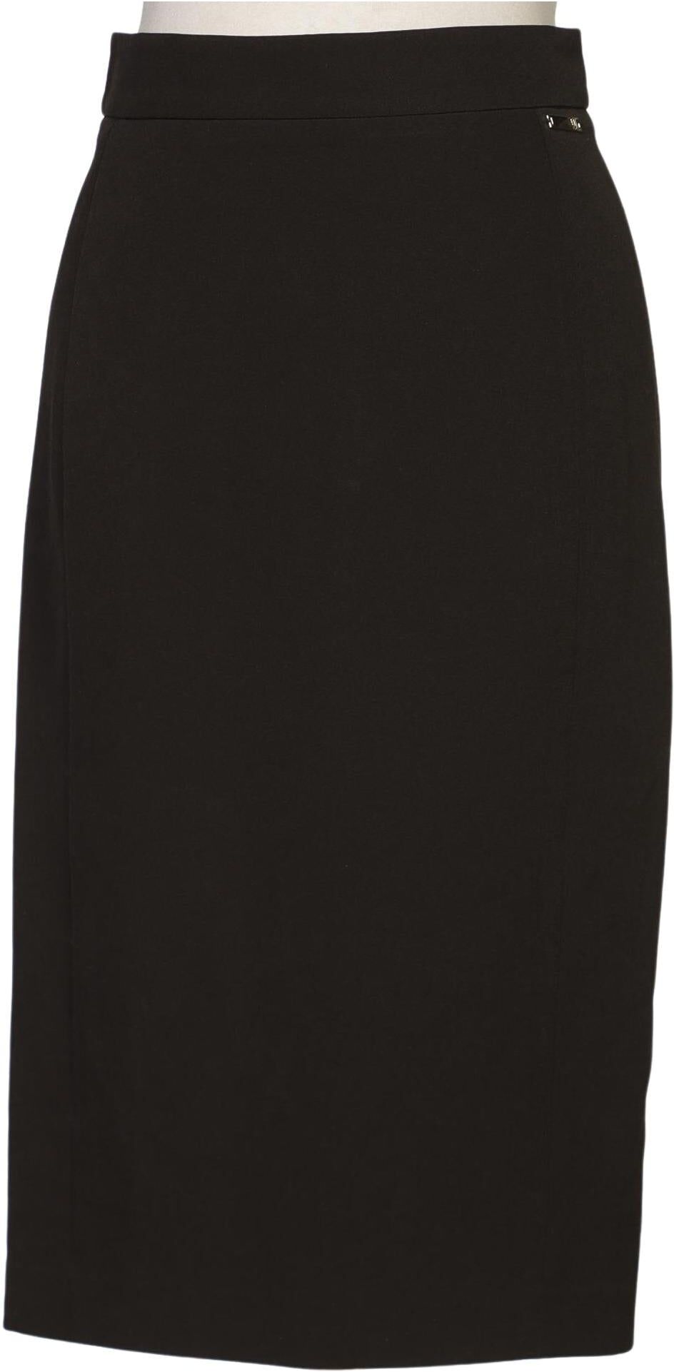 Trussardi Damen Kleid, Schwarz, Gr. EU 32 (IT 38), Synthetik / Elasthan - Second Hand