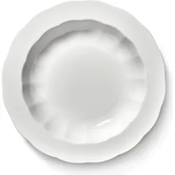 Silhouette Tiefe Teller 23,7 cm, weiß, 4 St.