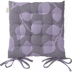 Outdoor Natura Stuhlkissen 40 x 40 cm violett-grün
