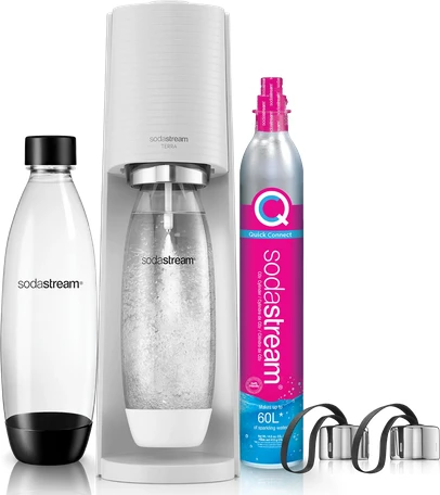 SodaStream TERRA White Himbeere Zero Mpack