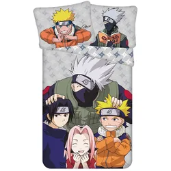 Kuschelige Baumwoll-Bettwäsche Naruto Design