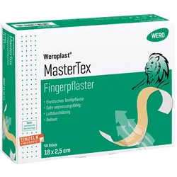 Weroplast MasterTex Fingerpflaster 18 x 2,5 cm (50 Stck.)