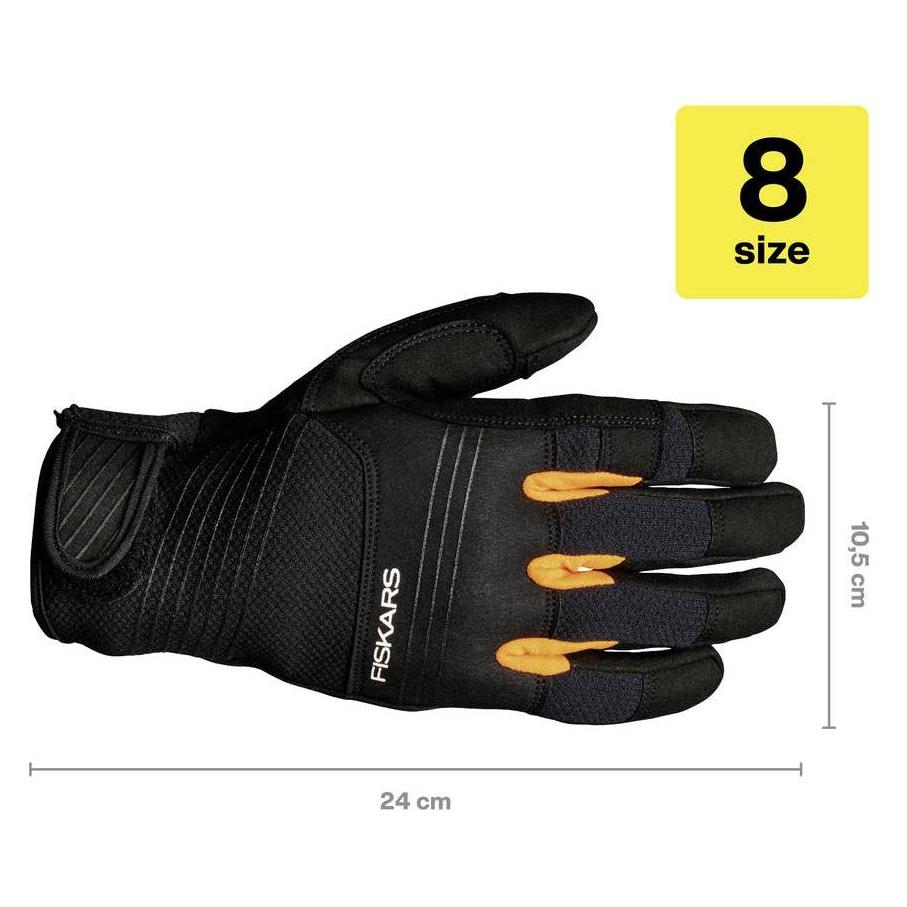 Fiskars 1071129 Axt- und Werkzeug-Handschuh, Grösse 8 1 Paar (8) (1071129)