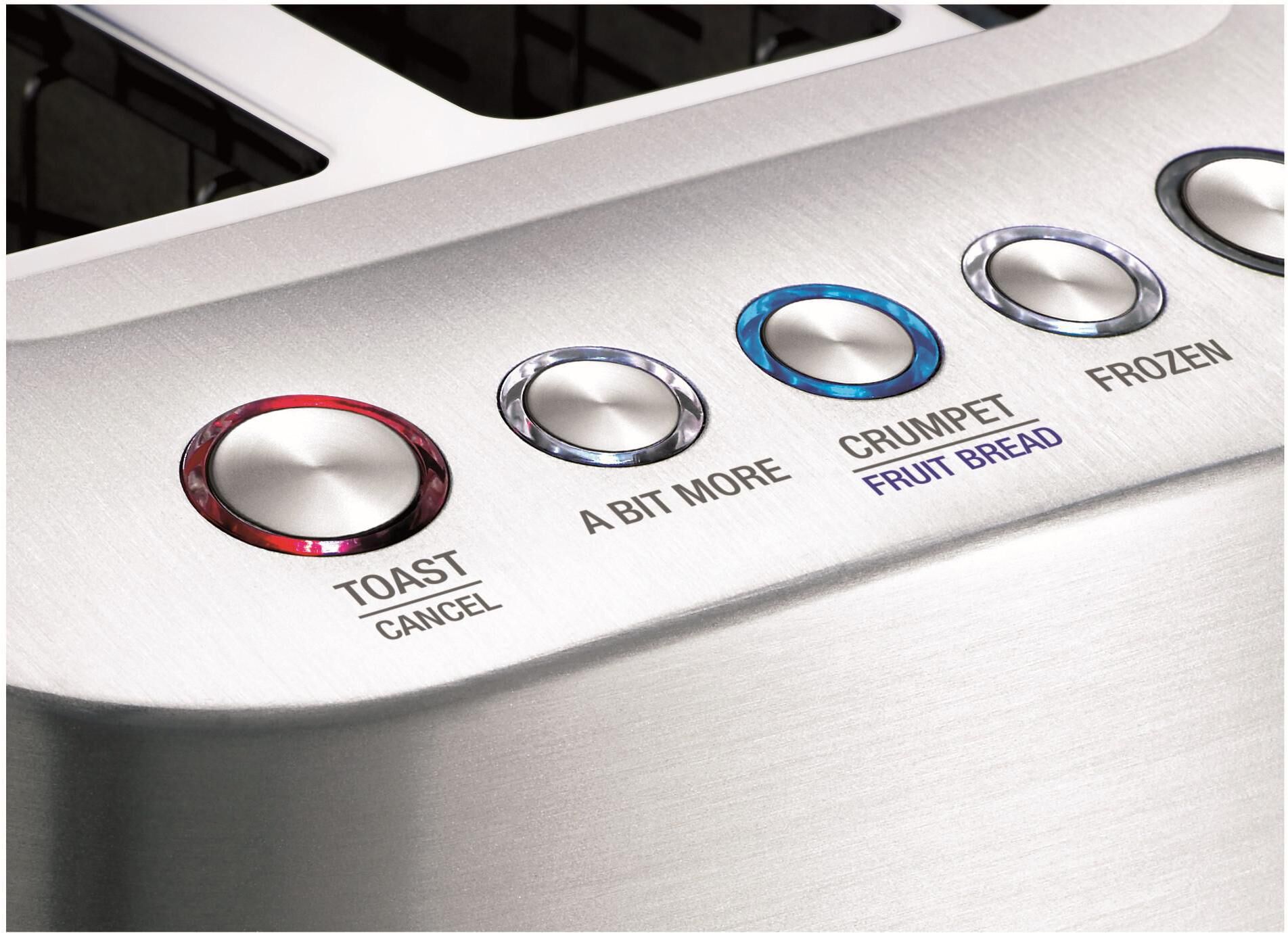SAGE Toaster "The Smart Toast Silberfarben", silber (silberfarben), B:18cm H:20cm T:28cm, Toaster, Toaster silberfarben Einheitsgröße