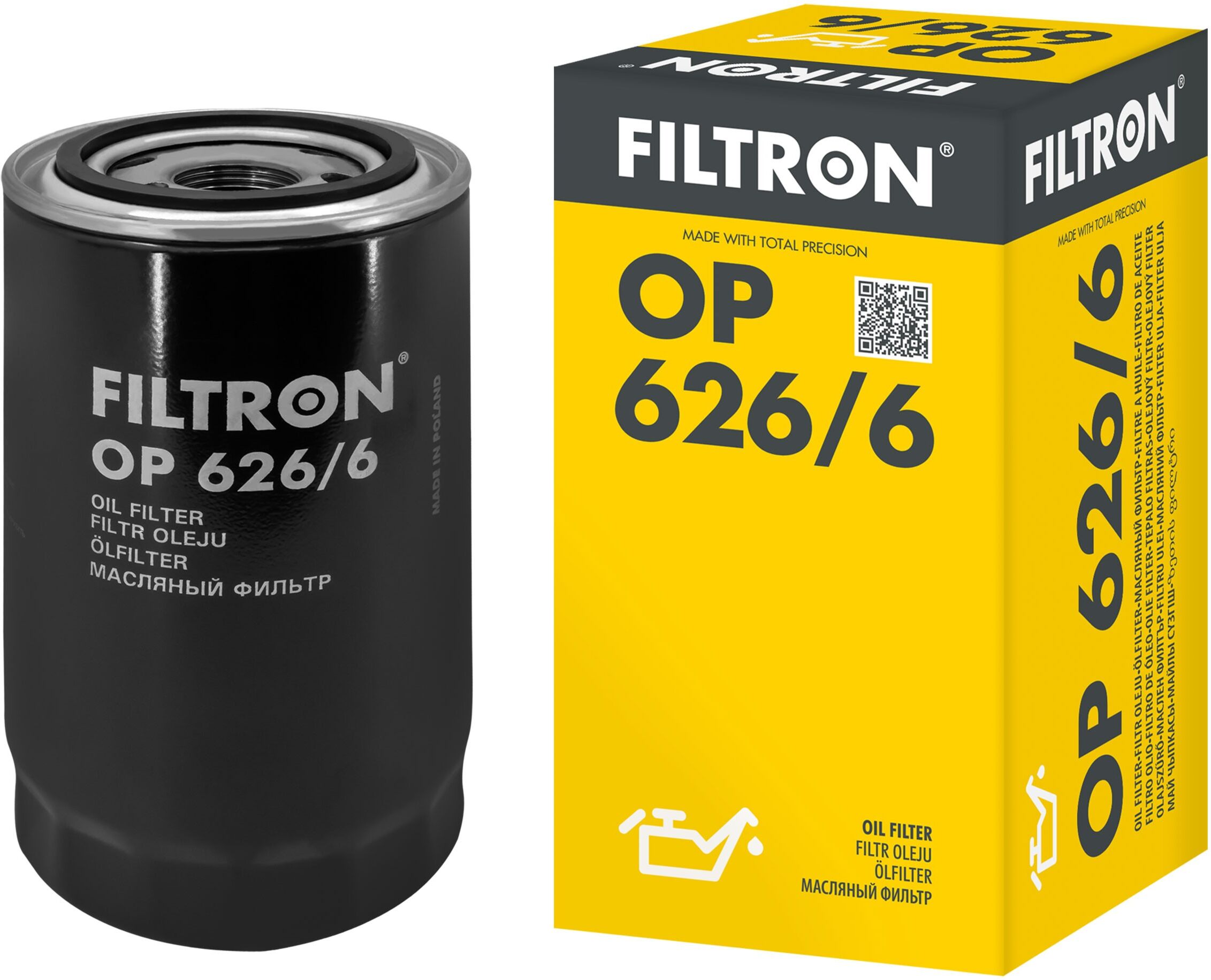 FILTRON OP 626/6 Oil filter