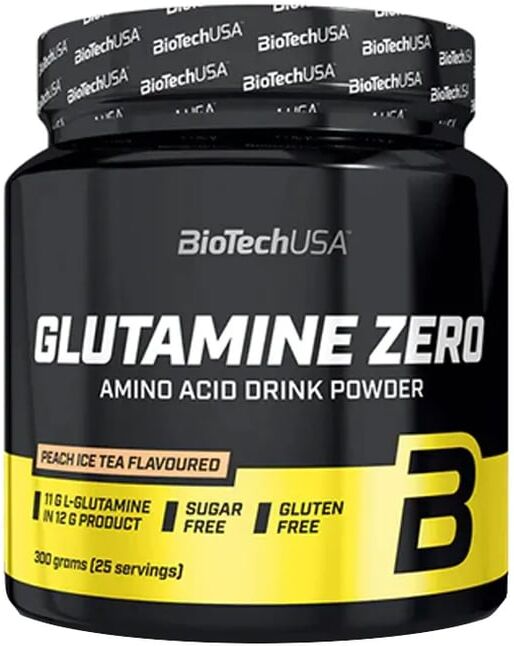 Biotech USA GLUTAMINA ZERO 300g Chá de Pêssego