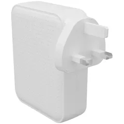Targus HyperJuice Netzteil GaN 145W weiß inkl. C8-Adapter