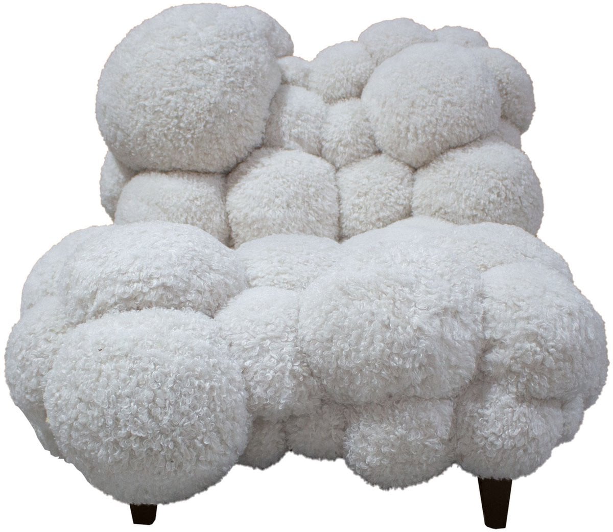 PTMD Dokota Cloud Fauteuil Off White
