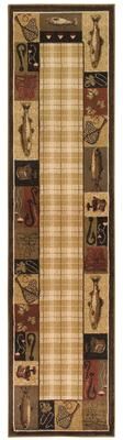 Style Haven Hearthstone Lodge Beige/ Black Area Rug