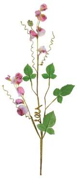Melrose International Sweet Pea Floral Spray (Set of 6)