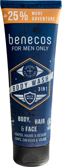 Benecos Body Wash 3 in 1 For Men 250 ml