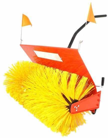 AgriEuro Premium Accessoire balayeuse SP 100 avec brosse de 100 cm pour motoculteur