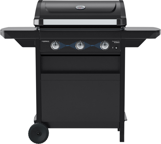 Campingaz Compact 3 L Dualgas - Barbecue a gas e metano