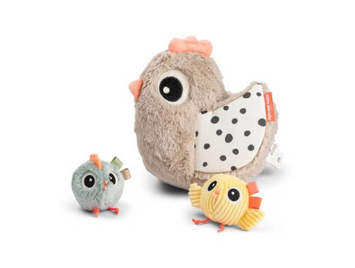 Done by Deer Hide&Seek activity toy Clucky Sand