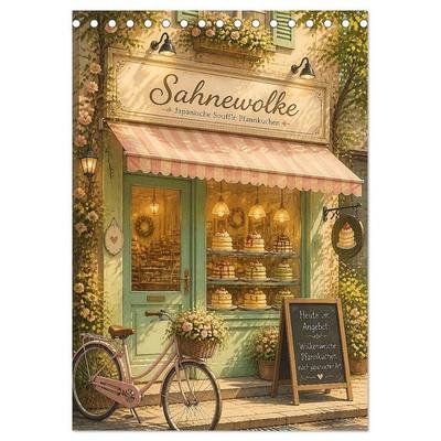 Sahnewolke - Japanische Soufflé Pfannkuchen (Tischkalender 2027 DIN A5 hoch), CALVENDO Monatskalender