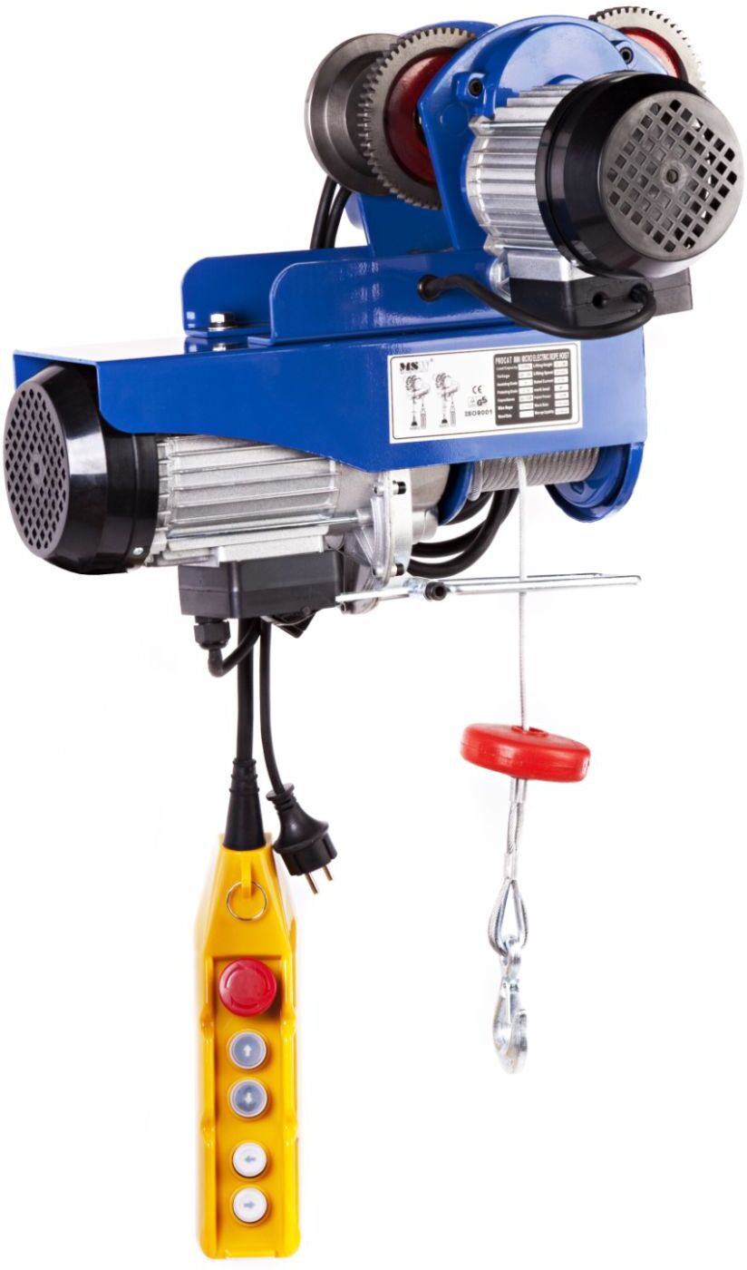 MSW Electric Hoist with Trolley - 800 kg PROCAT 800