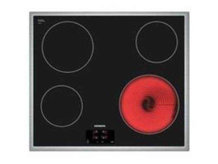 Plaque de cuisson électrique SIEMENS ET645HE17 - verre-céramique - 4 zones de cuisson