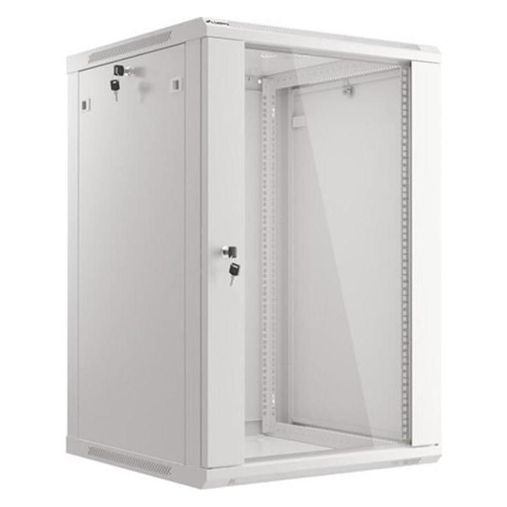 Lanberg WF01-6618-10S Rack 18U Wandmontiertes Regal (18 HE, 19 Zoll Rack) (WF01-6618-10S)