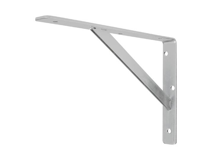 Stegkonsole Grau Verzinkt 30 × 300 mm max. 220 kg