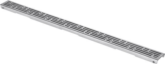 "Tece drainline Designrost ""basic"", Edelstahl gebürstet, 800 mm, 600811 600811"