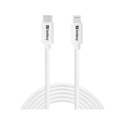 Sandberg USB-Ladekabel 200 m Weiß 136-59