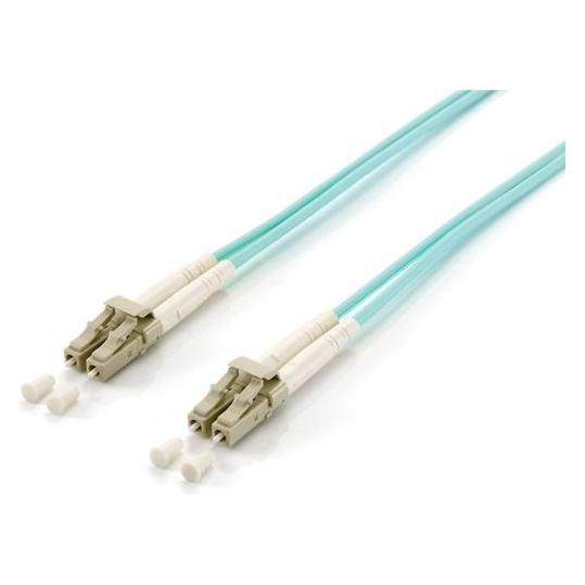 equip LWL Patchkabel LC->LC Multimode Duplex OM3 türk (2 m) (255412)