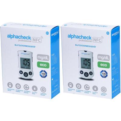 Alphacheck professional Blutzuckerm.mg/dl eco 2x 2x1 St
