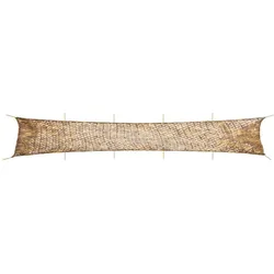 vidaXL Tarnnetz mit Aufbewahrungstasche 1038x137 cm Sandfarbe