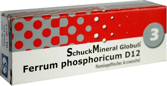 Schuckmineral Globuli 3 Ferrum phosphoricum D12 7,5 g