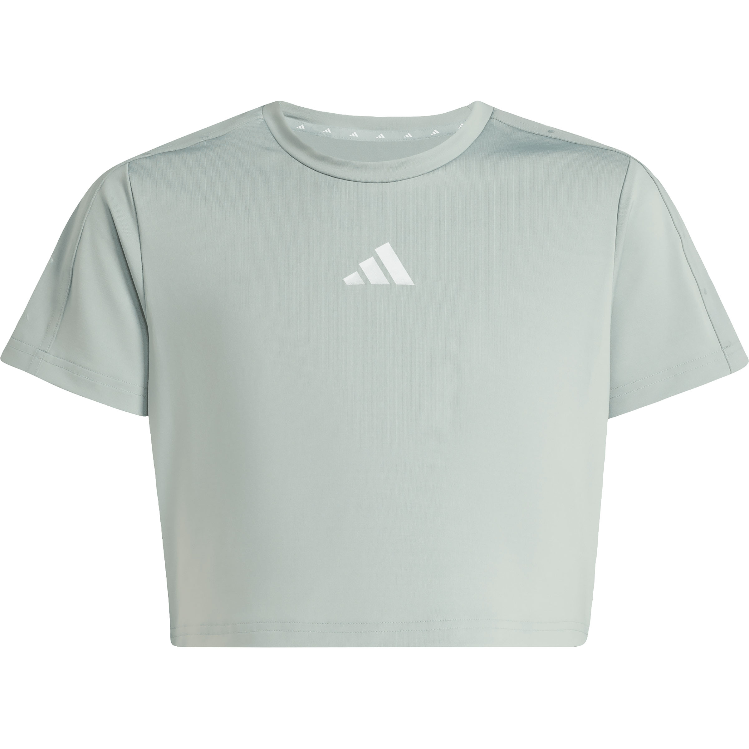 adidas Glam Seasonal Print Kinder T-Shirts gruen Größe 116 Lifestyle Widerstandsfähig