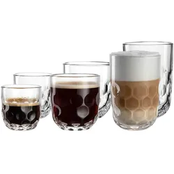 BARISTA-SET (1) Gocce transparent 6-tlg.