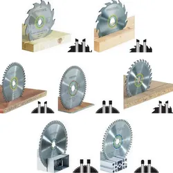 Festool Sägeblatt Tauchsäge TS 55 EBQ TS 55 REBQ HK 55 HKC 55 TSC 55 CS 70 CS 50, Sägeblätter: Spezial 190 x 2.8 x 30 TF68