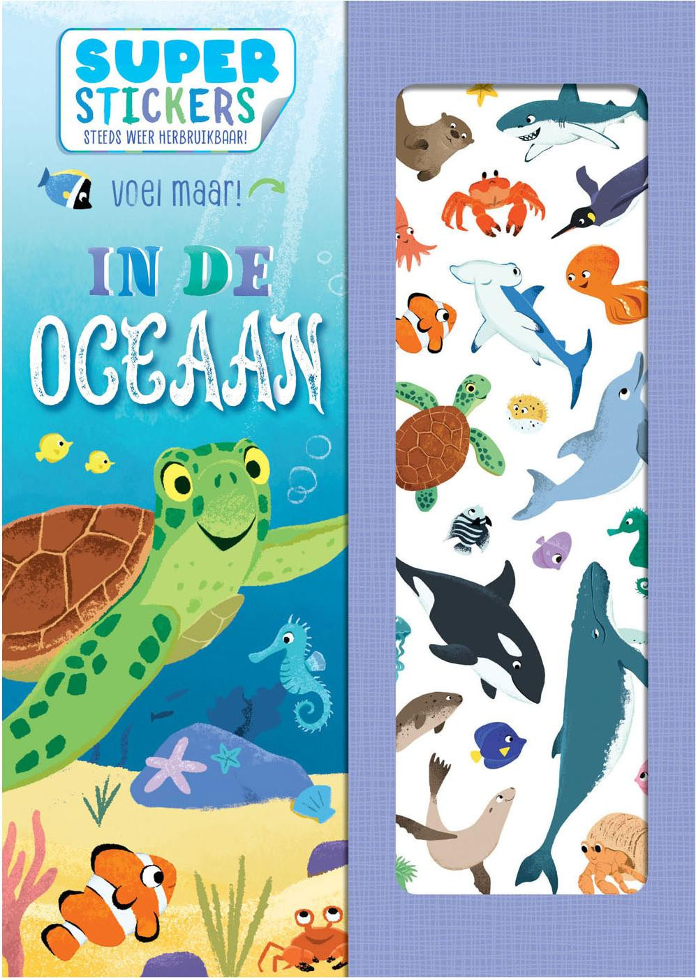 Rebo Publishers Superstickers Rebo-Verlage in de Oceaan