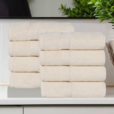 Superior Franklin Cotton Lightweight Hand Towel Set of 8