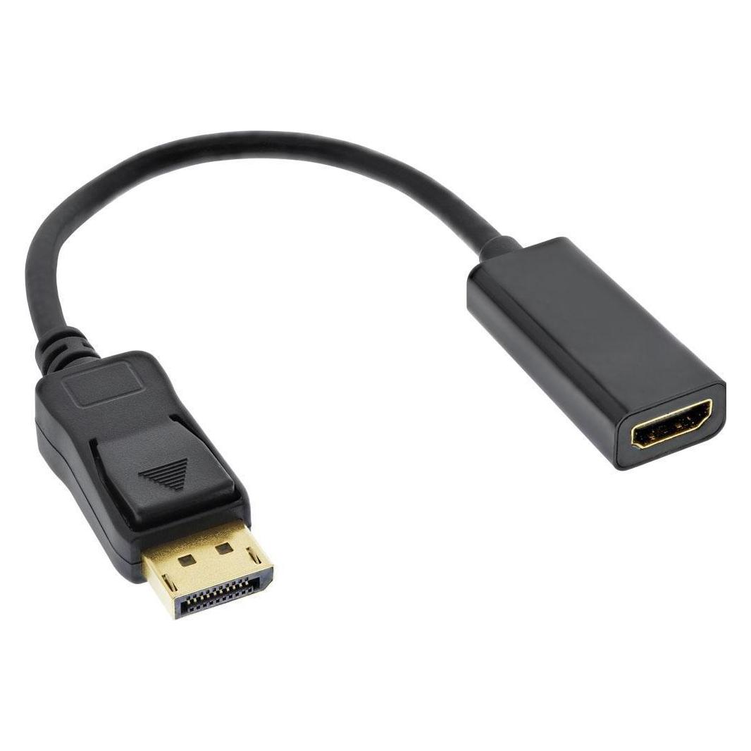 Frei Öl DisplayPort 1.4 Adapterkabel, DisplayPort Stecker (DisplayPort, HDMI) (10-78001)