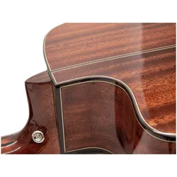 Dimavery ASW-60 Grande Westerngitarre, natur (Westerngitarre), Gitarre, Braun