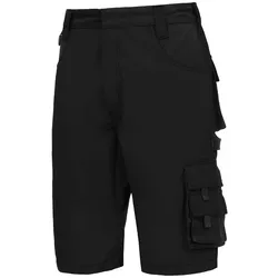 AS Arbeitsschutz Arbeitshosen Nitras Motion Tex Plus kurz | schwarz | Gr. 42 - 68 | 10 Hosen