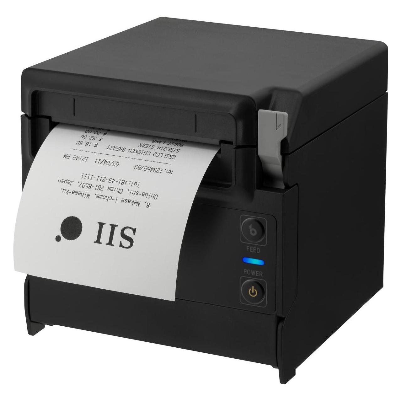 Seiko POS-Drucker, RP-F10-K27J1-5 10819, Top/Front Exit, Bluetooth/USB-C, schwarz, inkl. Netzteil u (USB, USB-C) (22-450135)