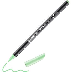 Edding Filzstifte 1200 Pastell, Color Pen Fine, Strichbreite 1mm, apfelsorbet