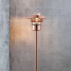 Wegeleuchte Blokhus 92cm aus Kupfer von Nordlux