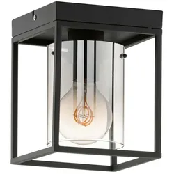 Deckenleuchte Wohnzimmerlampe Deckenlampe Schlafzimmerlampe Schwarz 16x16 cm