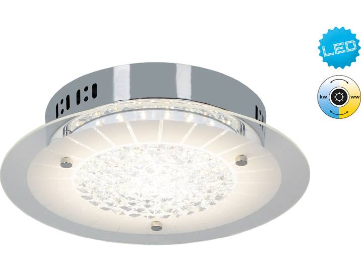 Näve LED Applique et plafonnier - Matières : plastique\, métal\, verre - 0 ; 1267526
